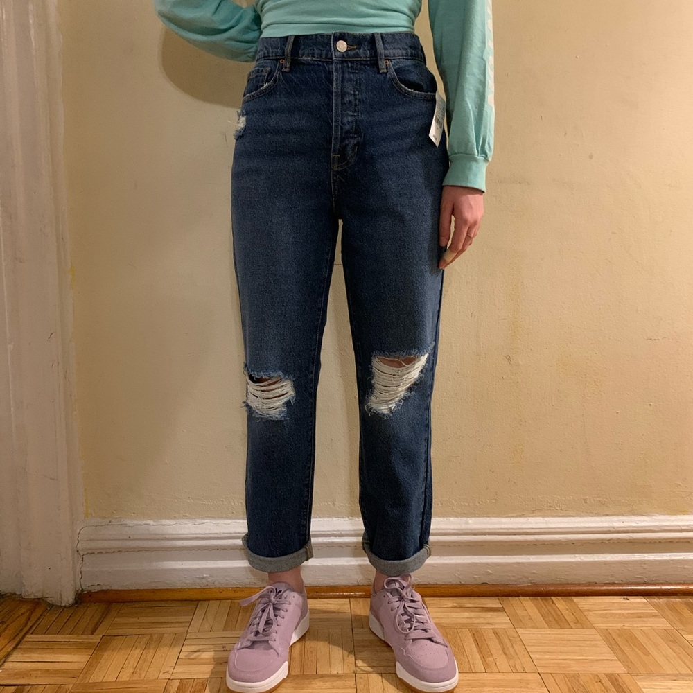 PacSun High Rise Straight Leg Jeans - Picture 7 of 8